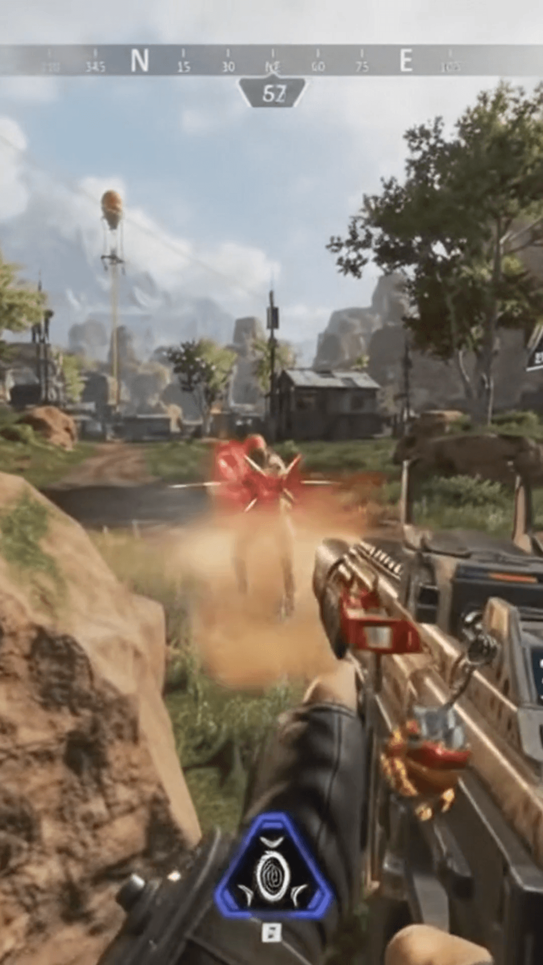 Standard vertical crop cutting off minimap, squad status, and weapon counters